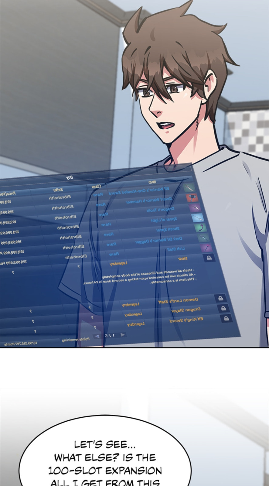 Read Level 1 Player chapter 27 image 31 on Lezhin