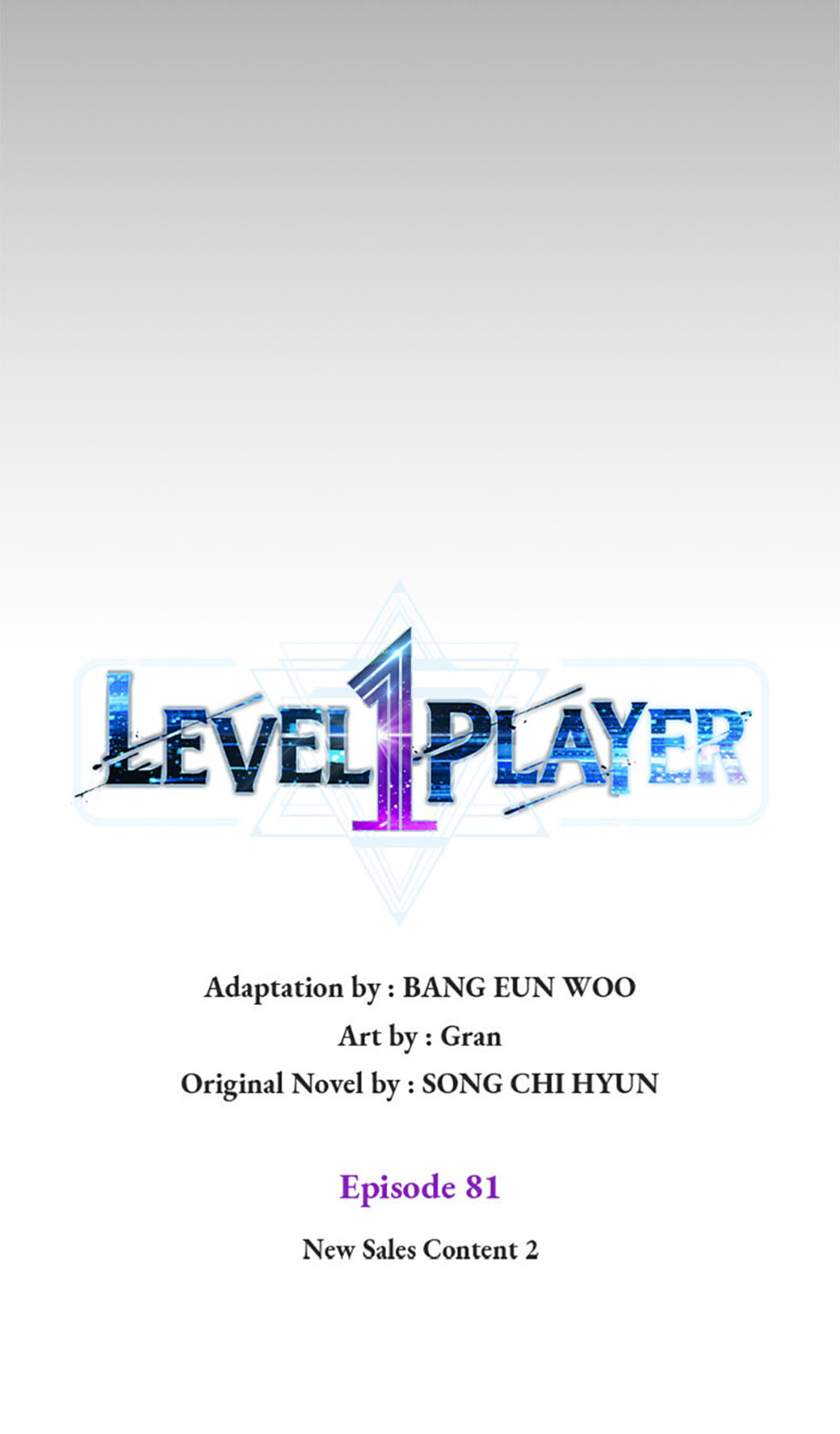 Read Level 1 Player chapter 81 image 22 on Lezhin