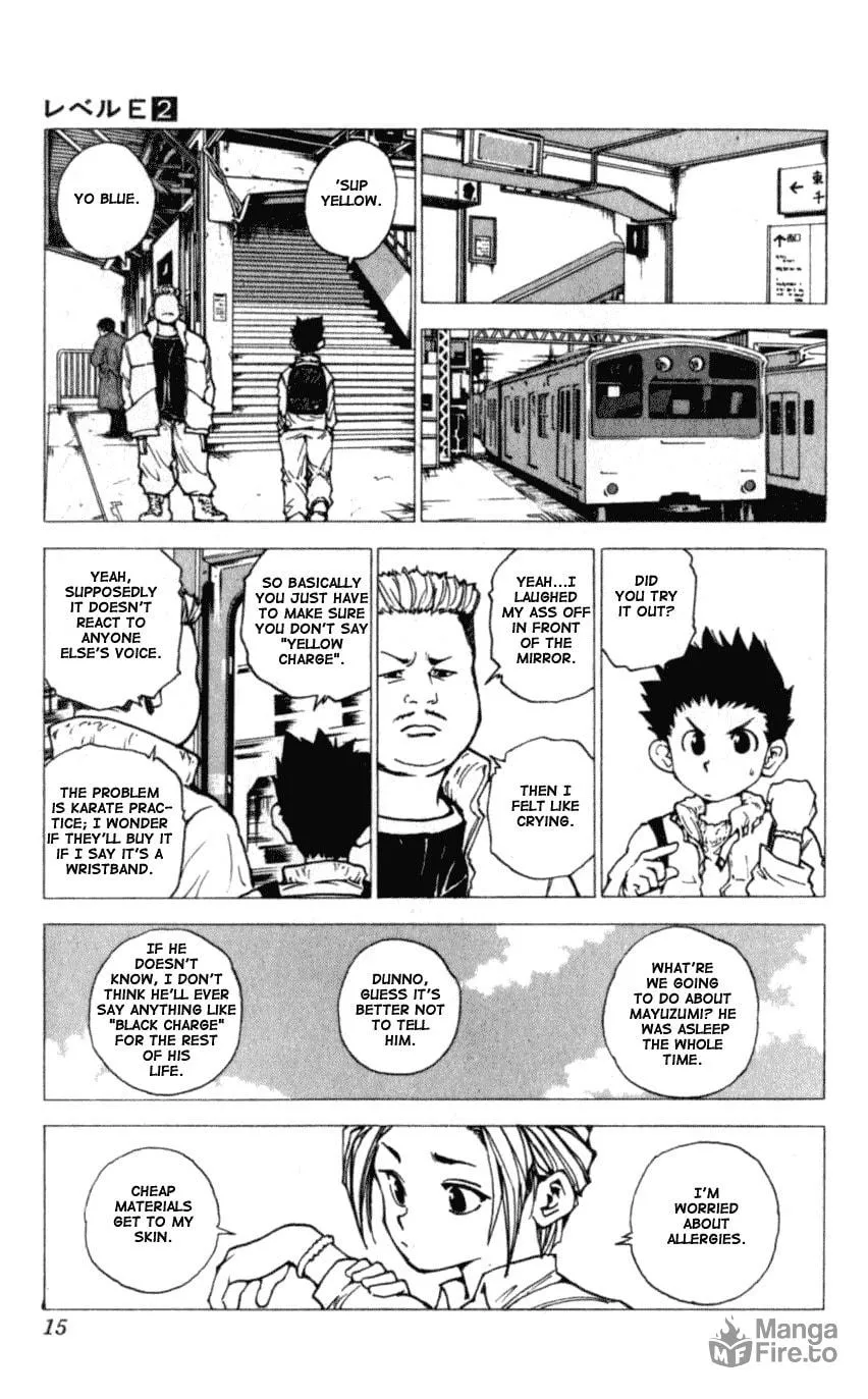 Read Level E chapter 6 image 11 on Lezhin