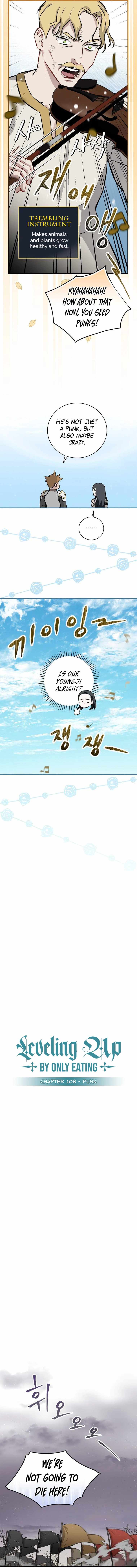 Read Leveling Up, By Only Eating! chapter 108 image 4 on Lezhin