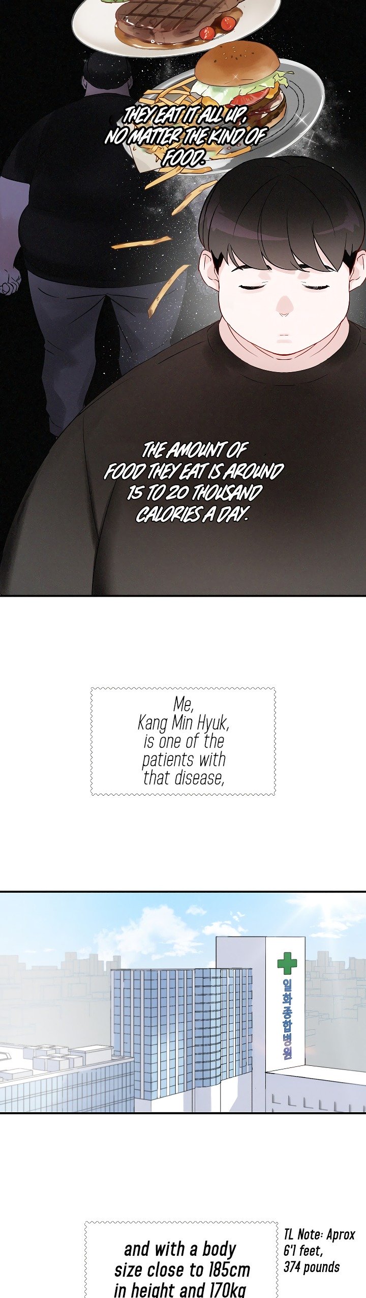Read Leveling Up, By Only Eating! chapter 2 image 2 on Lezhin