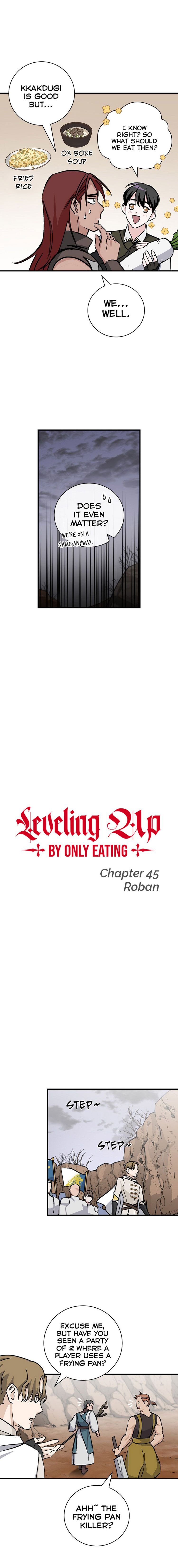 Read Leveling Up, By Only Eating! chapter 45 image 3 on Lezhin