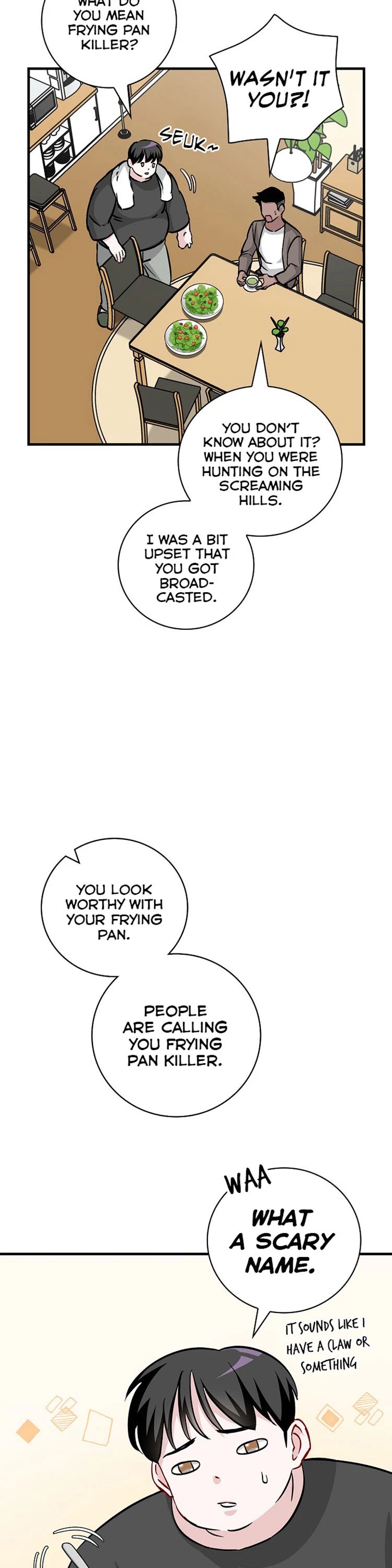 Read Leveling Up, By Only Eating! chapter 49 image 8 on Lezhin