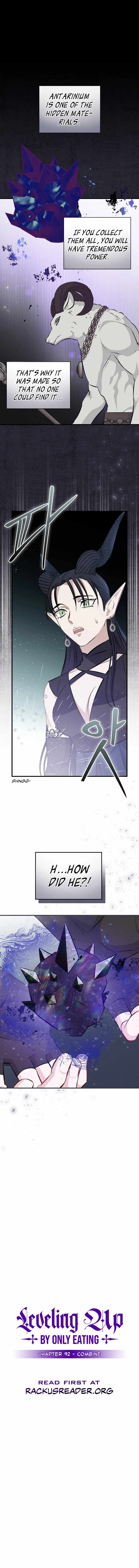 Read Leveling Up, By Only Eating! chapter 92 image 1 on Lezhin