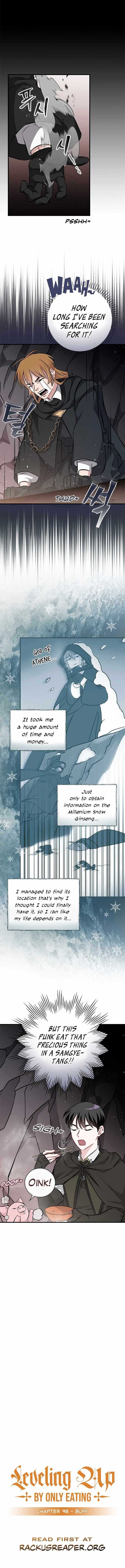 Read Leveling Up, By Only Eating! chapter 98 image 1 on Lezhin