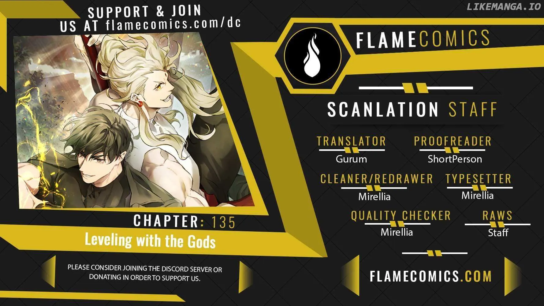 Read Leveling With The Gods chapter 135 image 1 on Lezhin