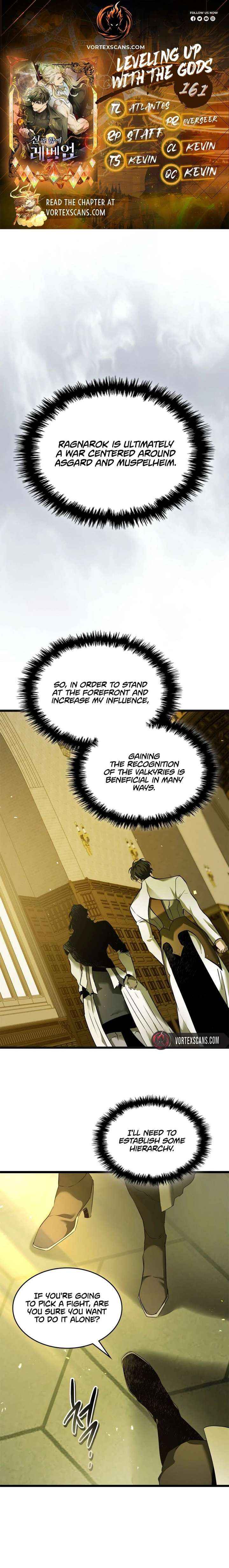 Read Leveling With The Gods chapter 161 image 1 on Lezhin