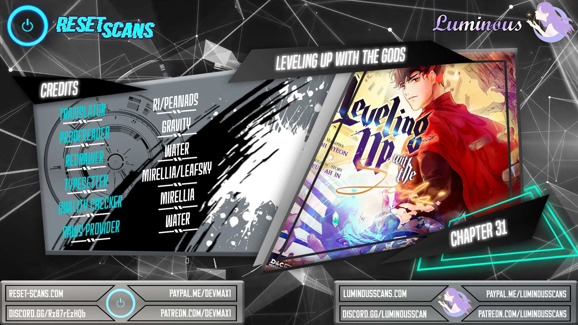 Read Leveling With The Gods chapter 31.1 image 1 on Lezhin