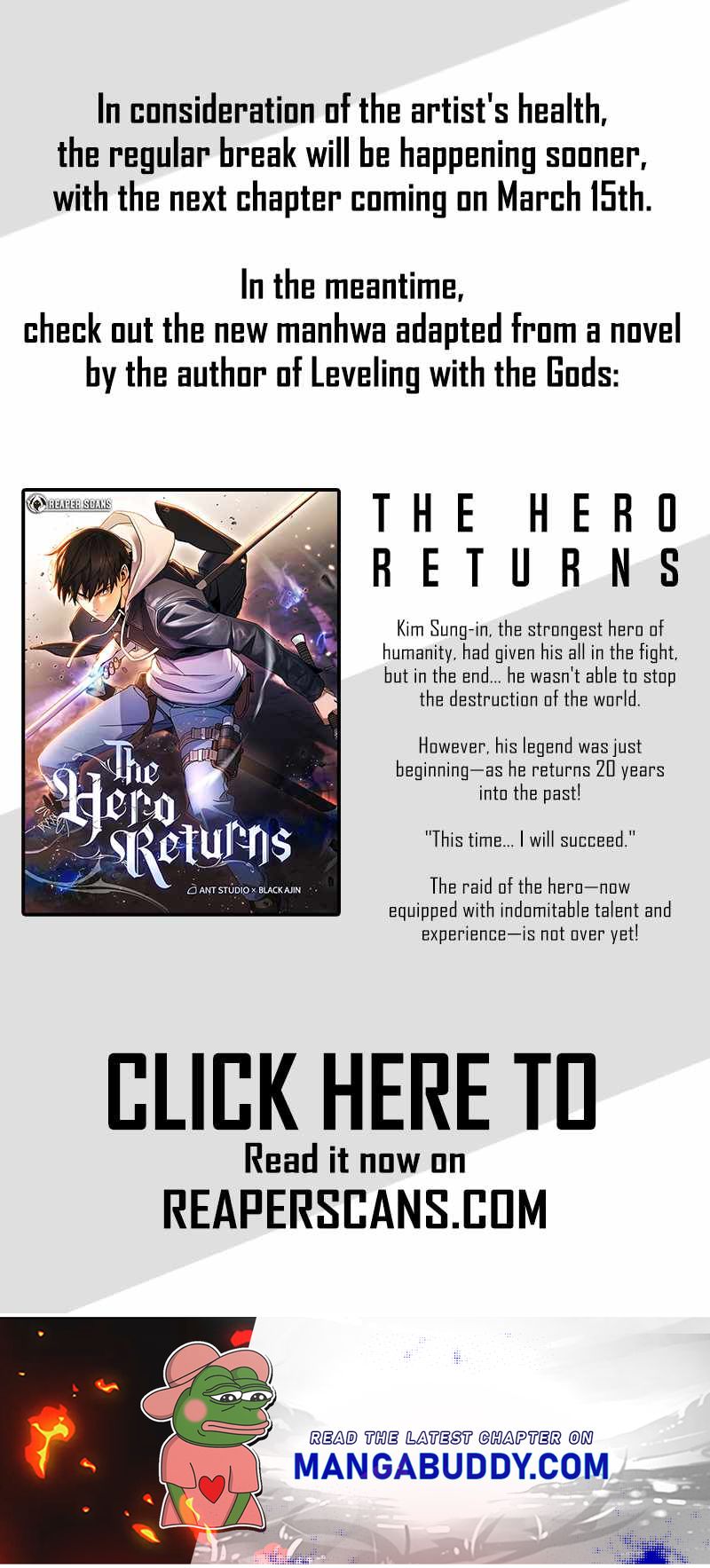 Read Leveling With The Gods chapter 49.1 image 0 on Lezhin