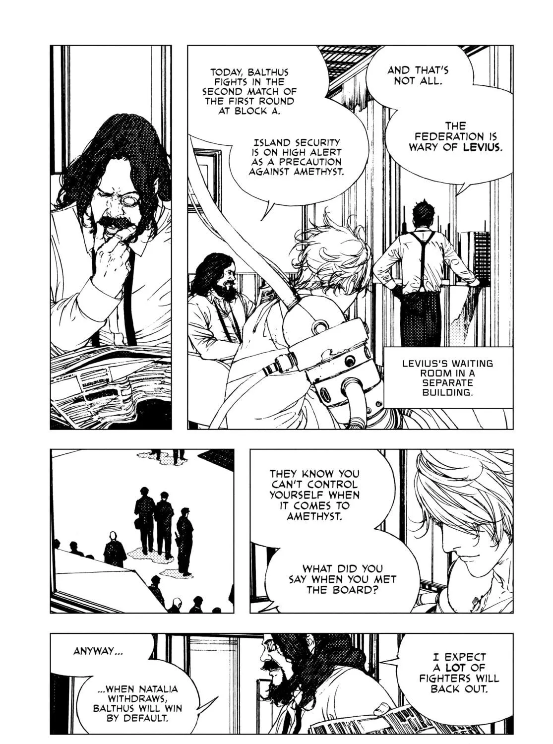 Read Levius/est chapter 23 image 8 on Lezhin