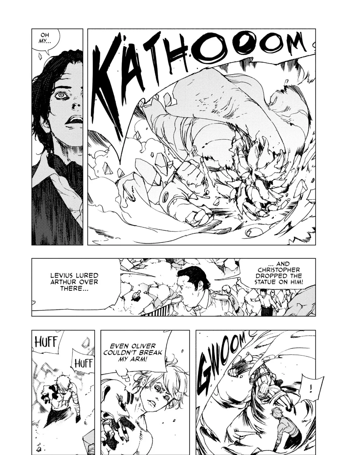 Read Levius/est chapter 50 image 32 on Lezhin
