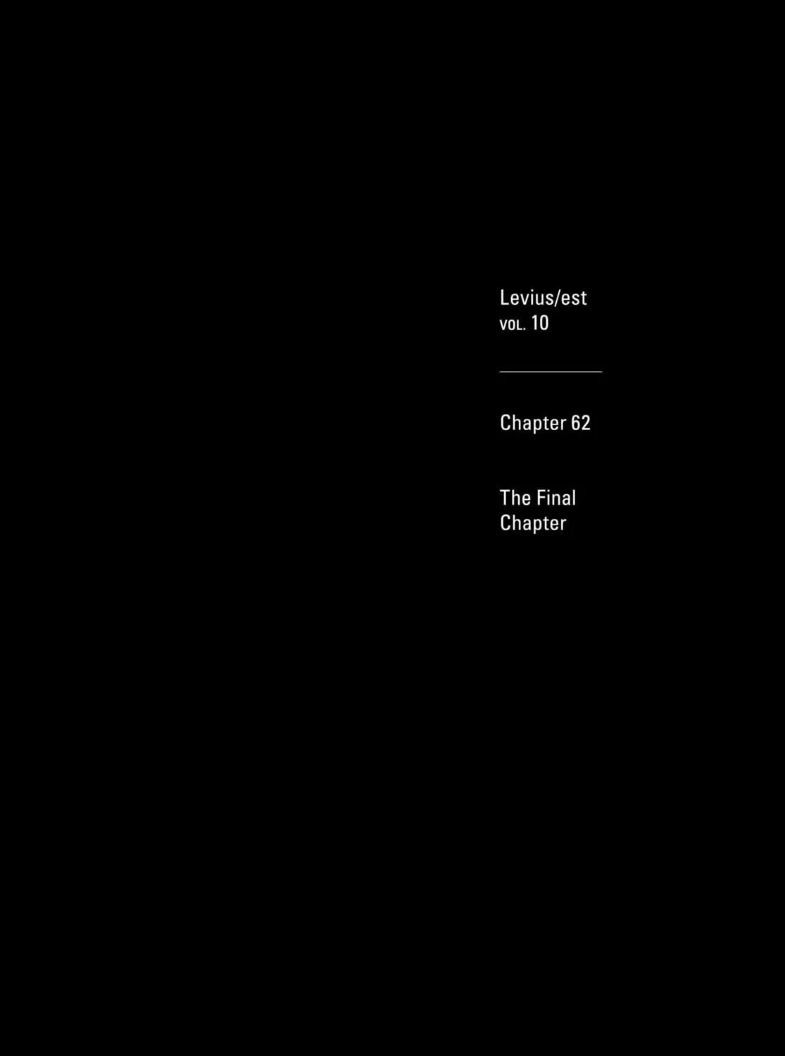Read Levius/est chapter 61 image 64 on Lezhin