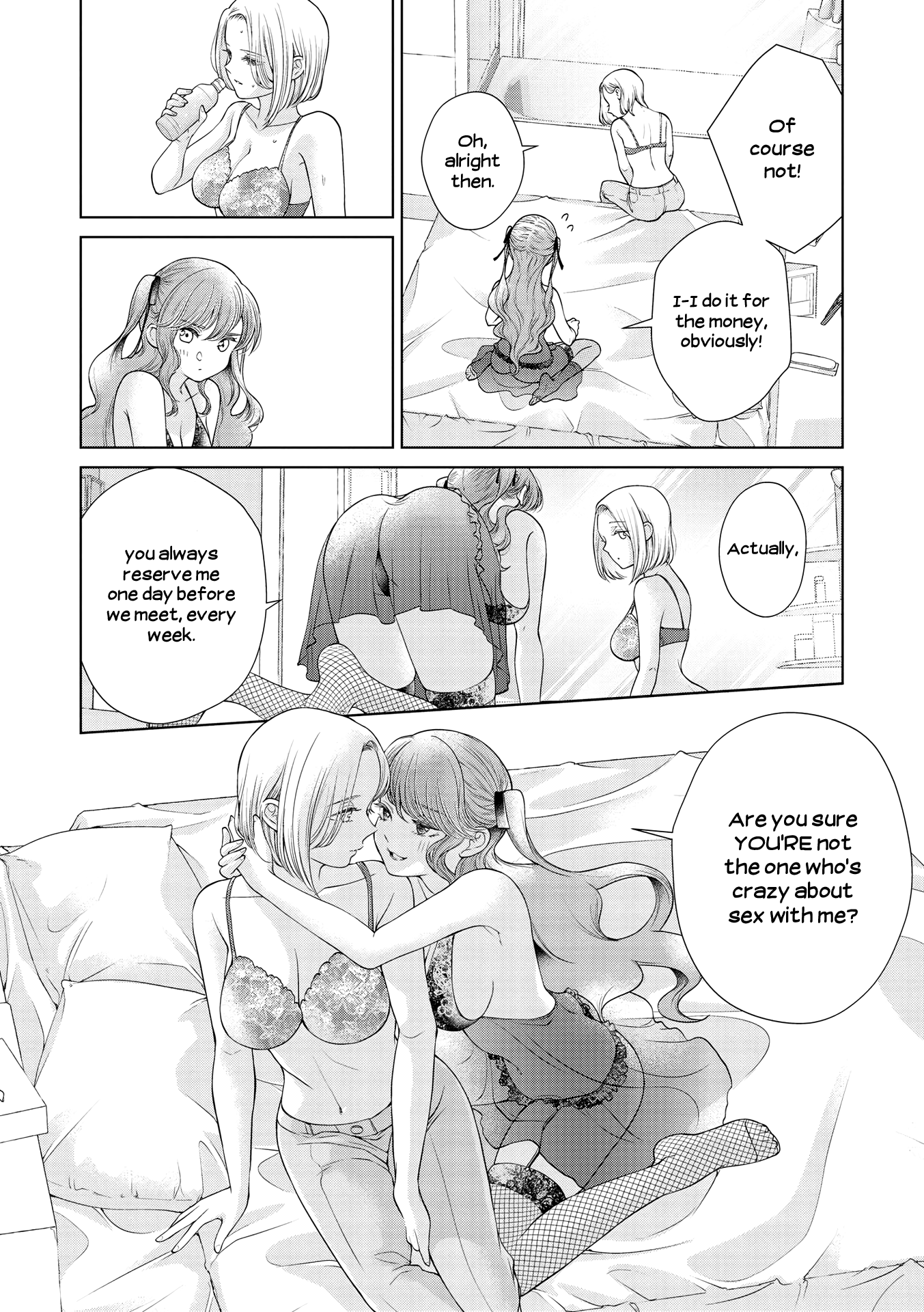 Read Lez Fuuzoku Anthology chapter 8 image 1 on Lezhin