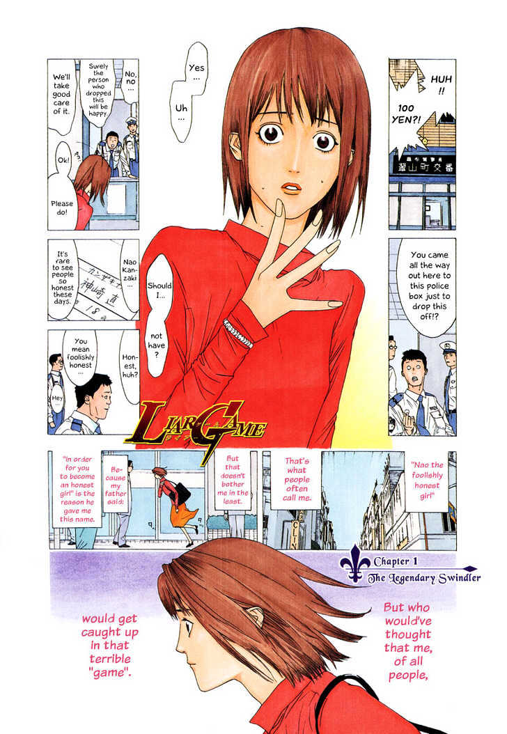 Read Liar Game chapter 1 image 3 on Lezhin