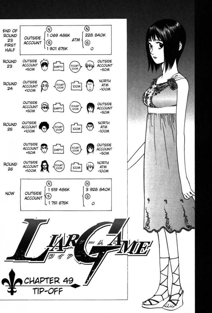 Read Liar Game chapter 49 image 1 on Lezhin