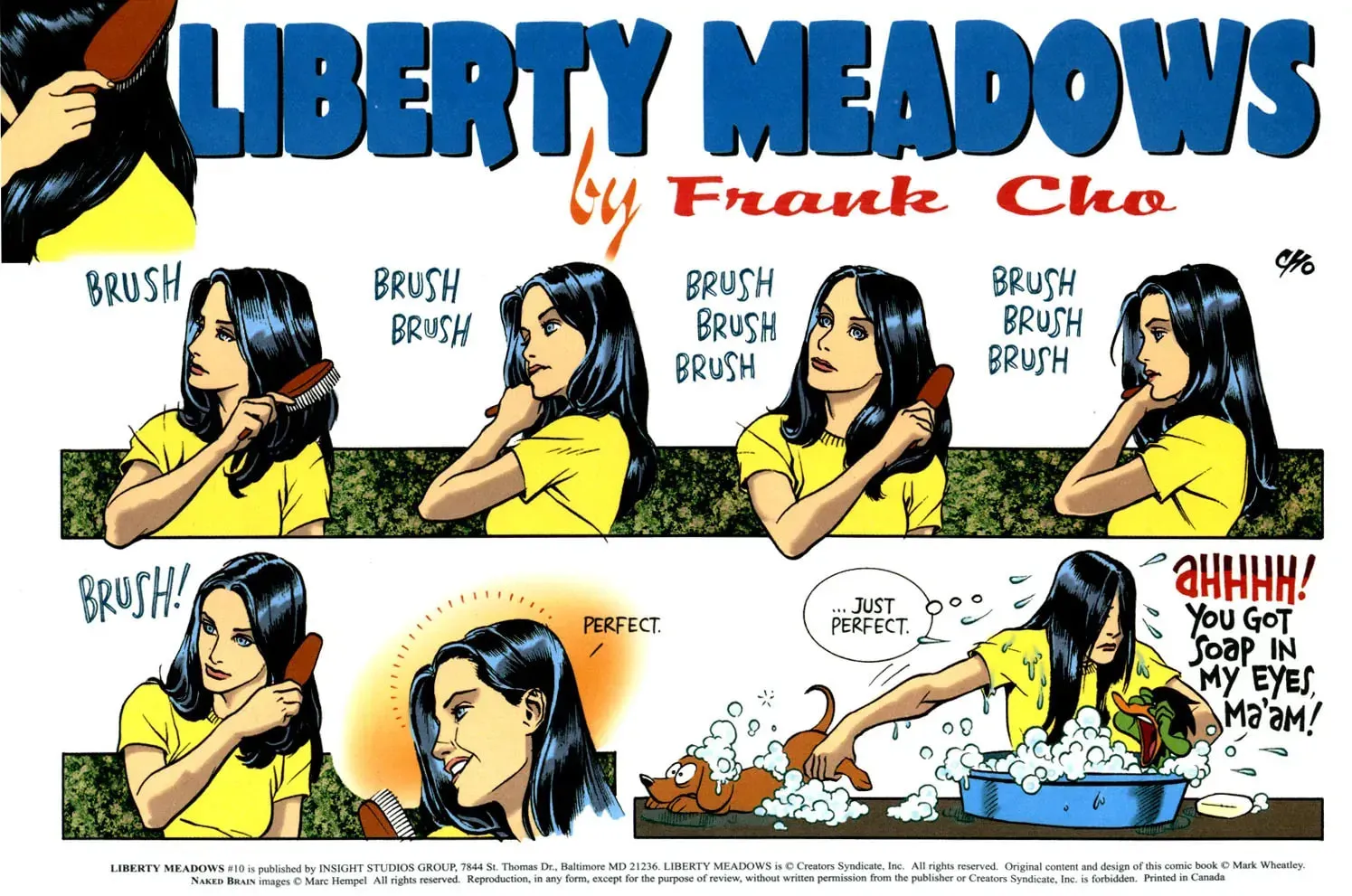 Read Liberty Meadows (Colored) chapter 10 image 2 on Lezhin