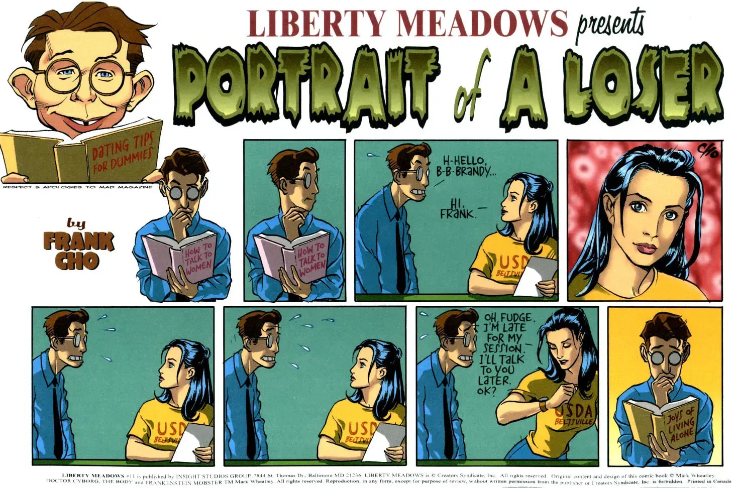 Read Liberty Meadows (Colored) chapter 11 image 2 on Lezhin