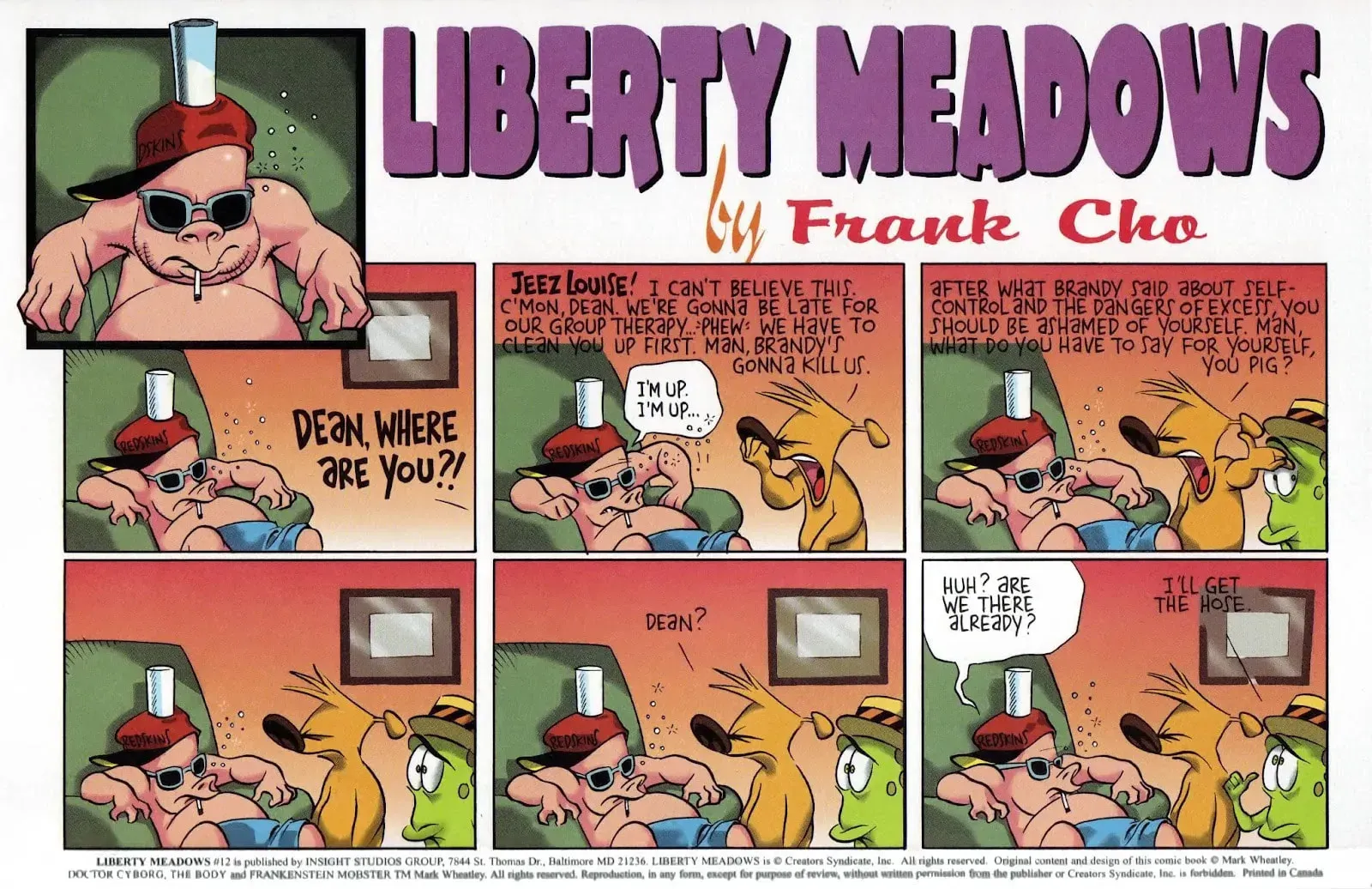 Read Liberty Meadows (Colored) chapter 12 image 2 on Lezhin