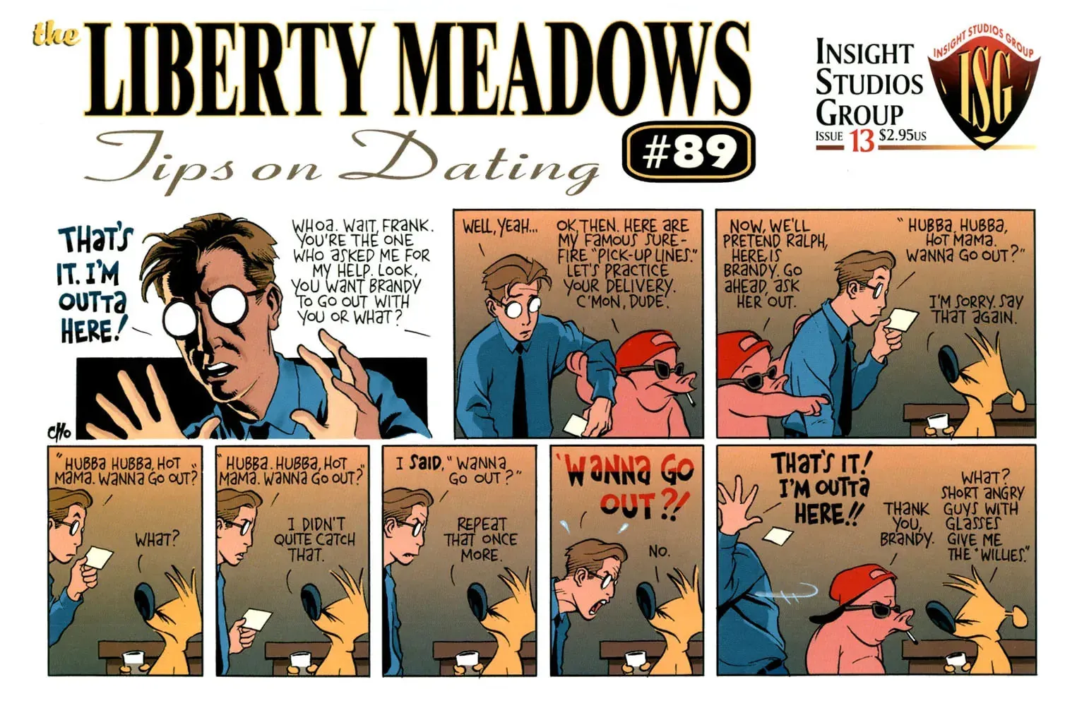Read Liberty Meadows (Colored) chapter 13 image 34 on Lezhin