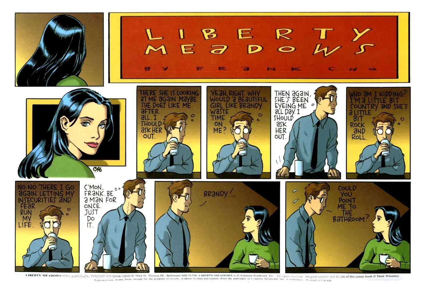 Read Liberty Meadows (Colored) chapter 14 image 2 on Lezhin