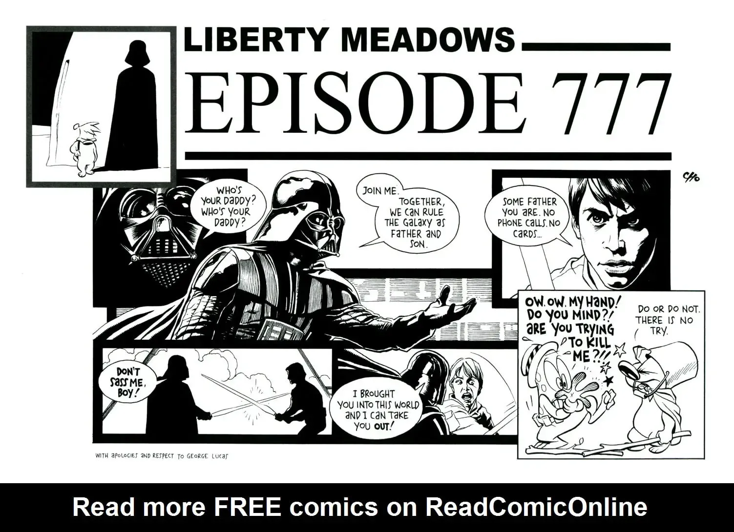 Read Liberty Meadows (Colored) chapter 15 image 28 on Lezhin
