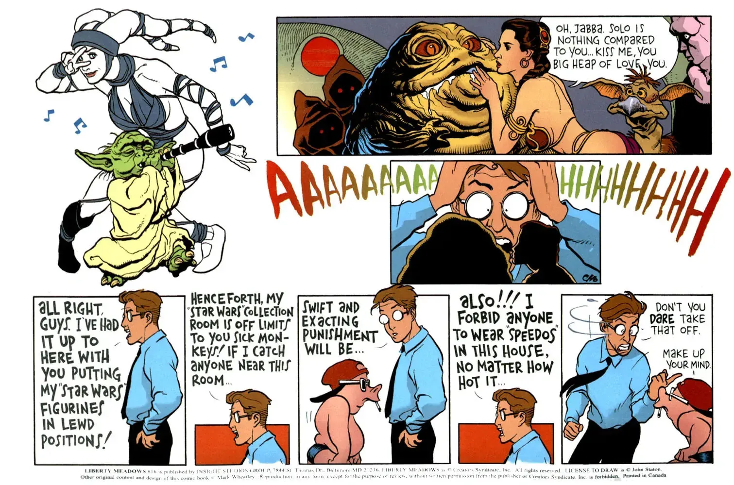 Read Liberty Meadows (Colored) chapter 16 image 2 on Lezhin