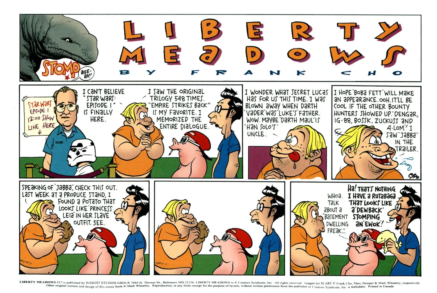Read Liberty Meadows (Colored) chapter 17 image 2 on Lezhin