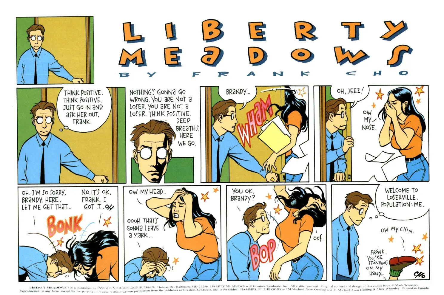 Read Liberty Meadows (Colored) chapter 18 image 2 on Lezhin