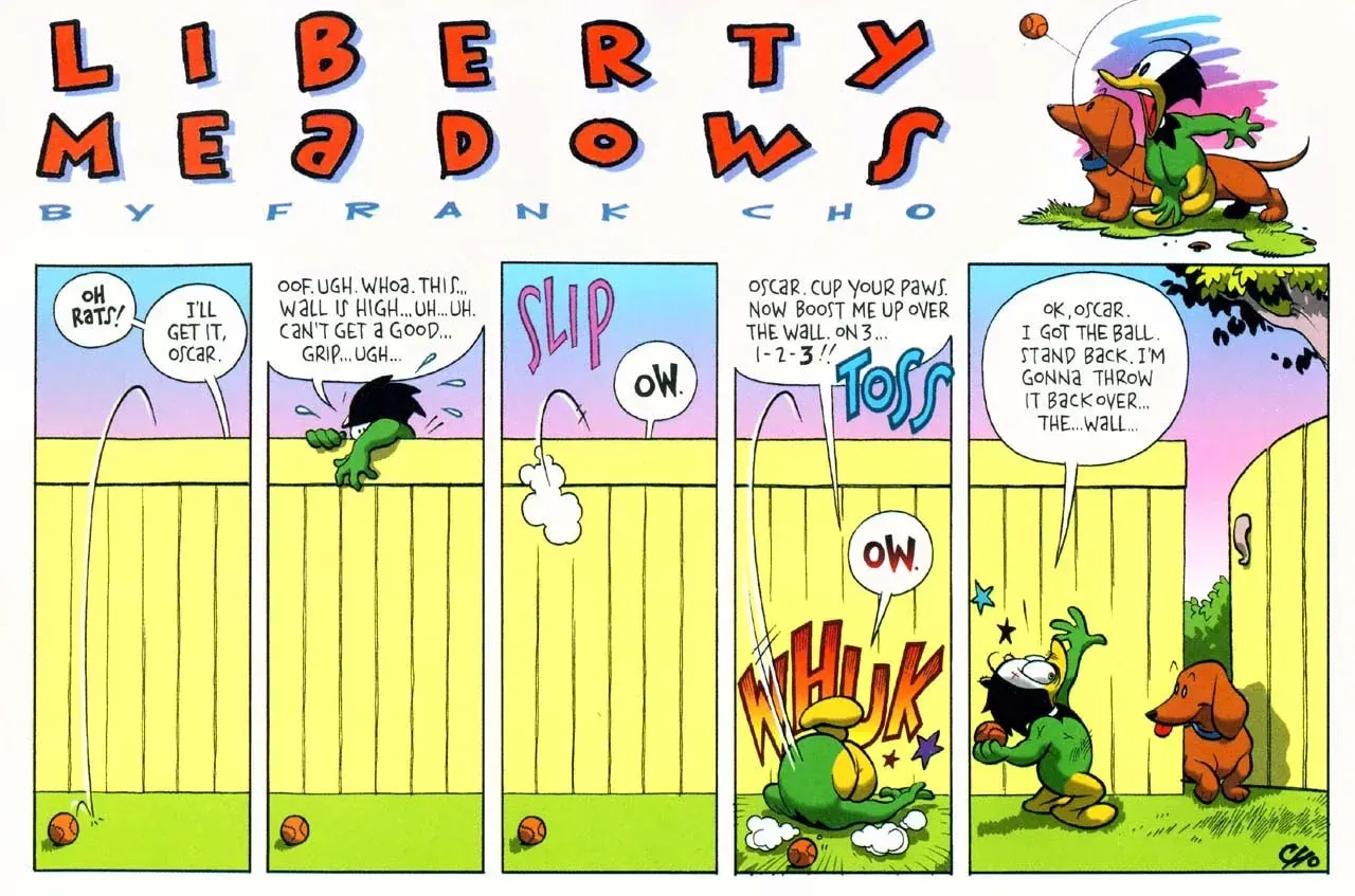 Read Liberty Meadows (Colored) chapter 20 image 32 on Lezhin