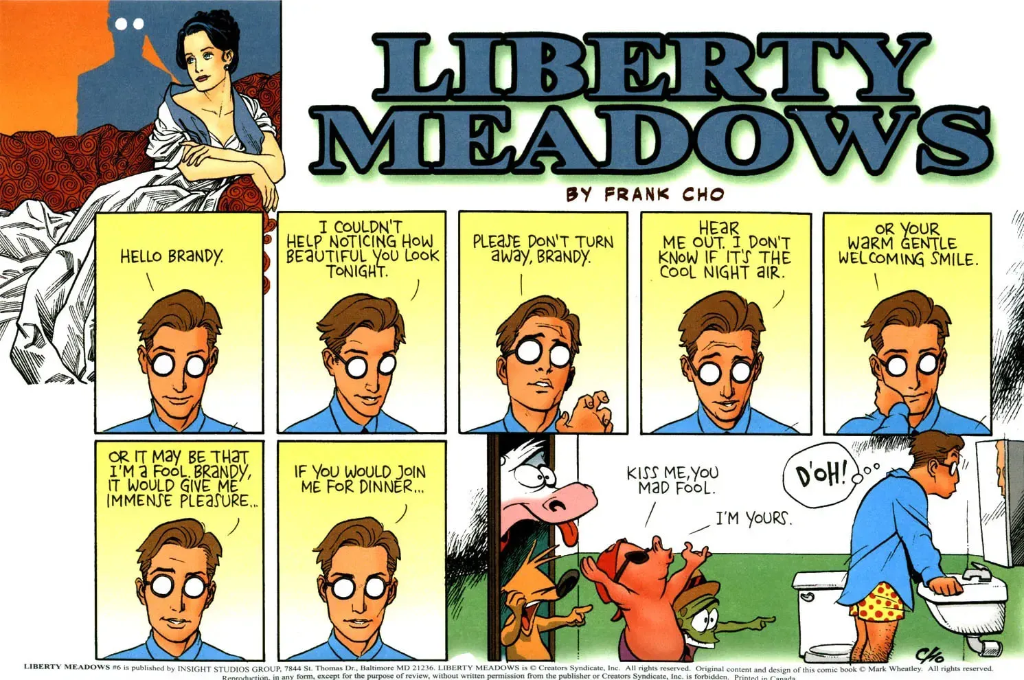 Read Liberty Meadows (Colored) chapter 6 image 2 on Lezhin