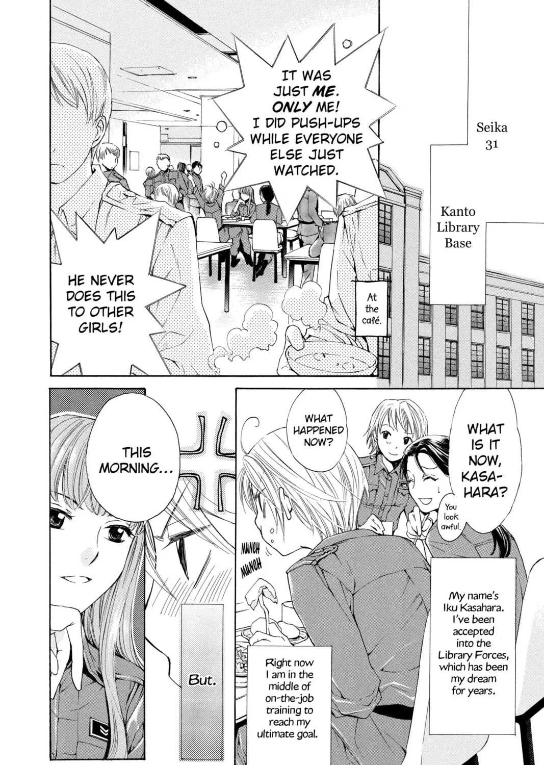 Read Library Wars: Love & War chapter 1 image 10 on Lezhin