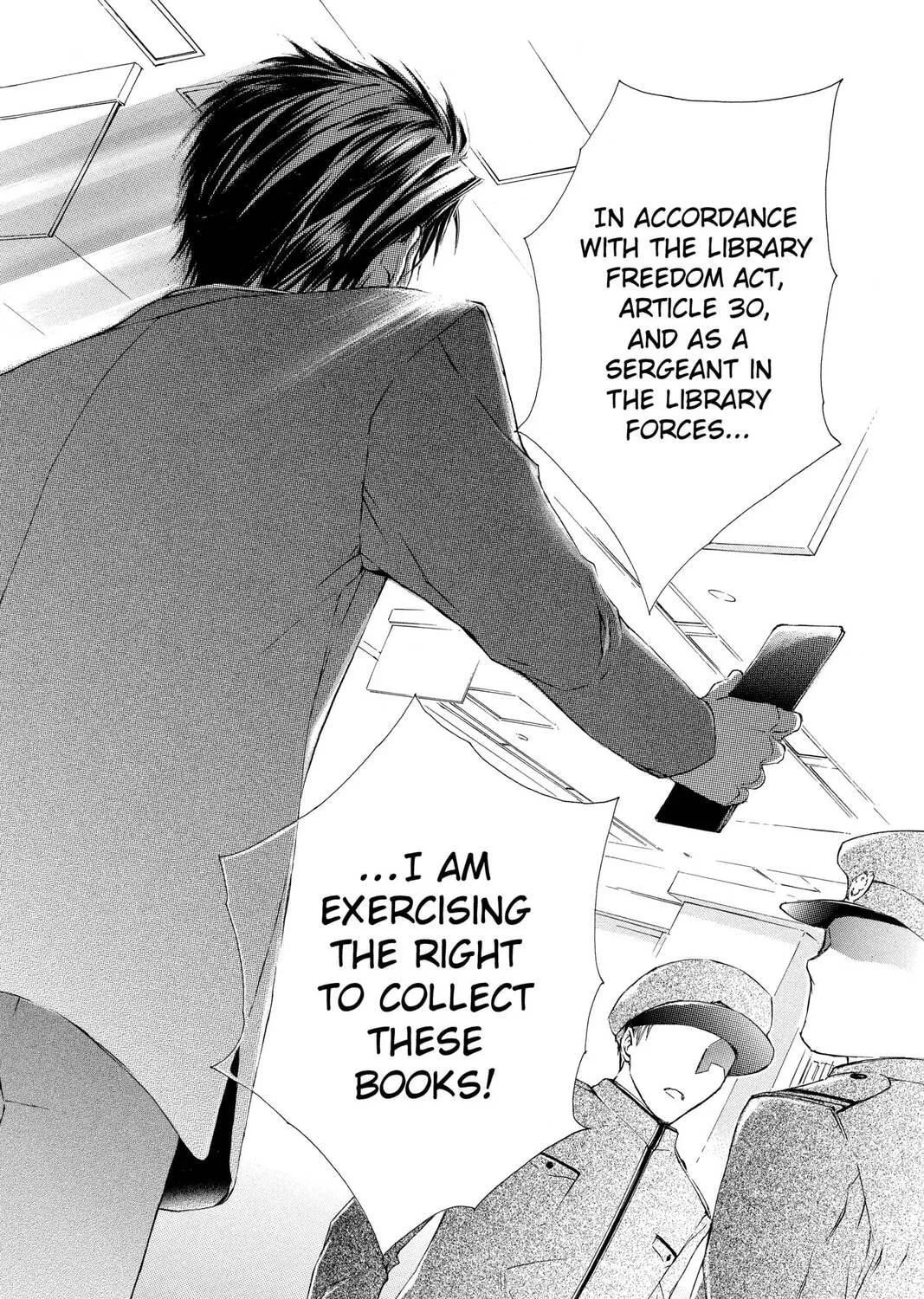 Read Library Wars: Love & War chapter 1 image 58 on Lezhin
