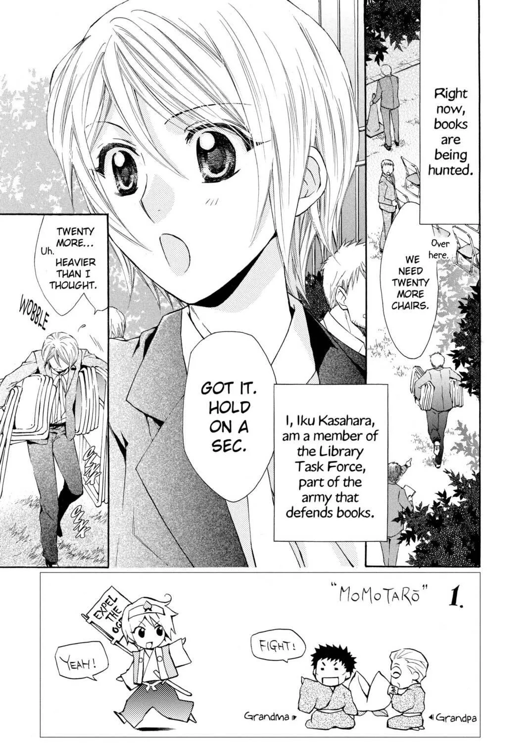 Read Library Wars: Love & War chapter 10 image 4 on Lezhin