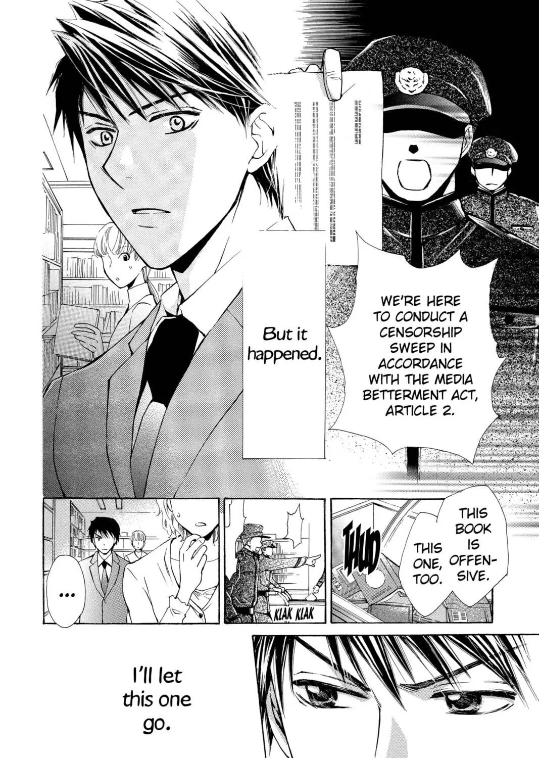 Read Library Wars: Love & War chapter 16 image 6 on Lezhin