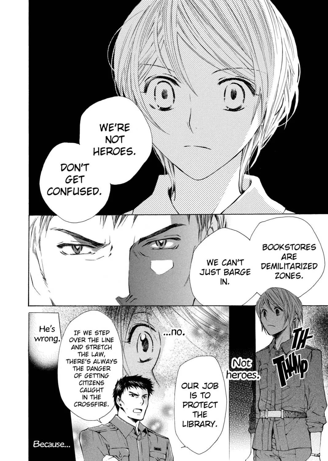 Read Library Wars: Love & War chapter 2 image 30 on Lezhin