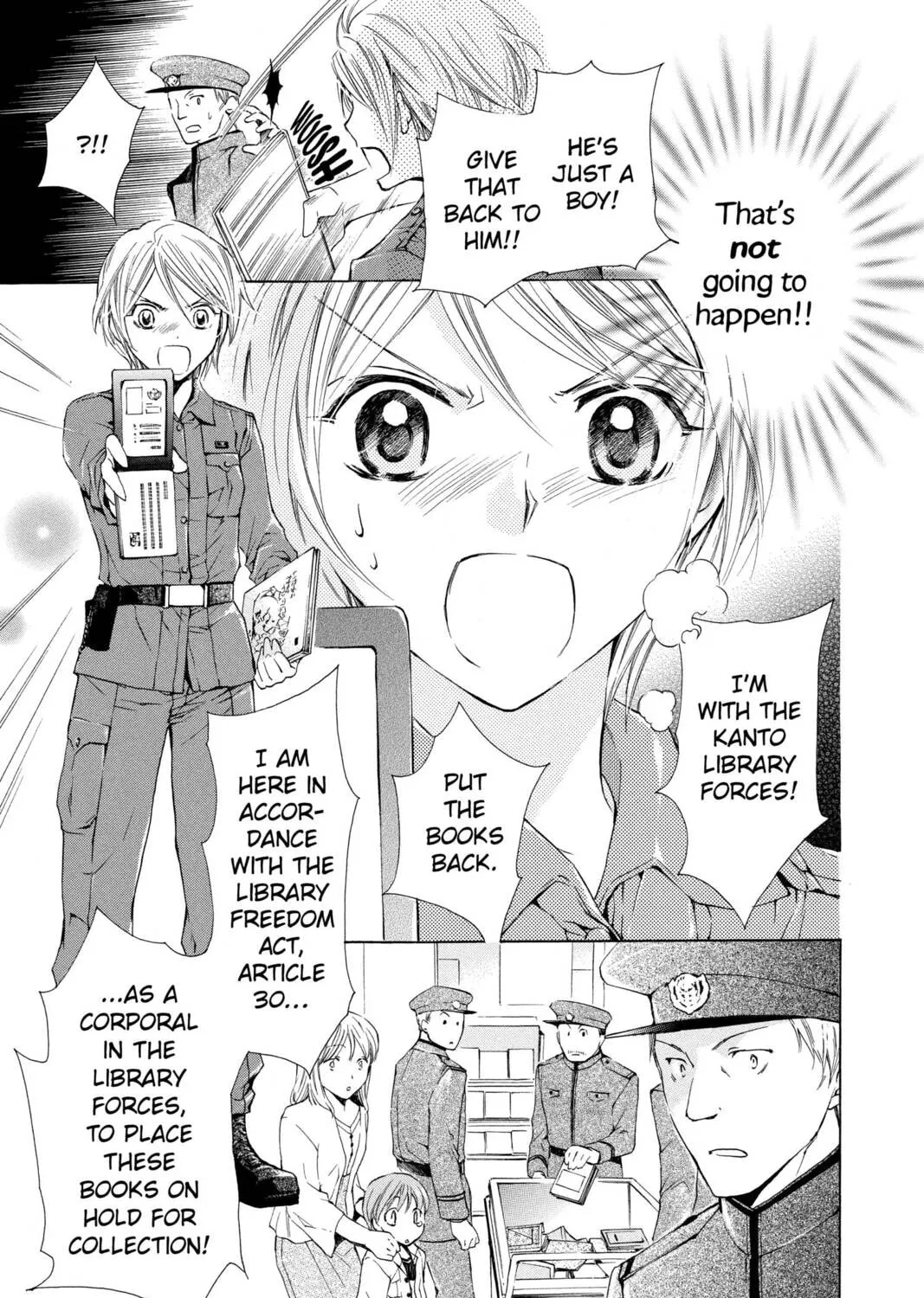 Read Library Wars: Love & War chapter 2 image 36 on Lezhin