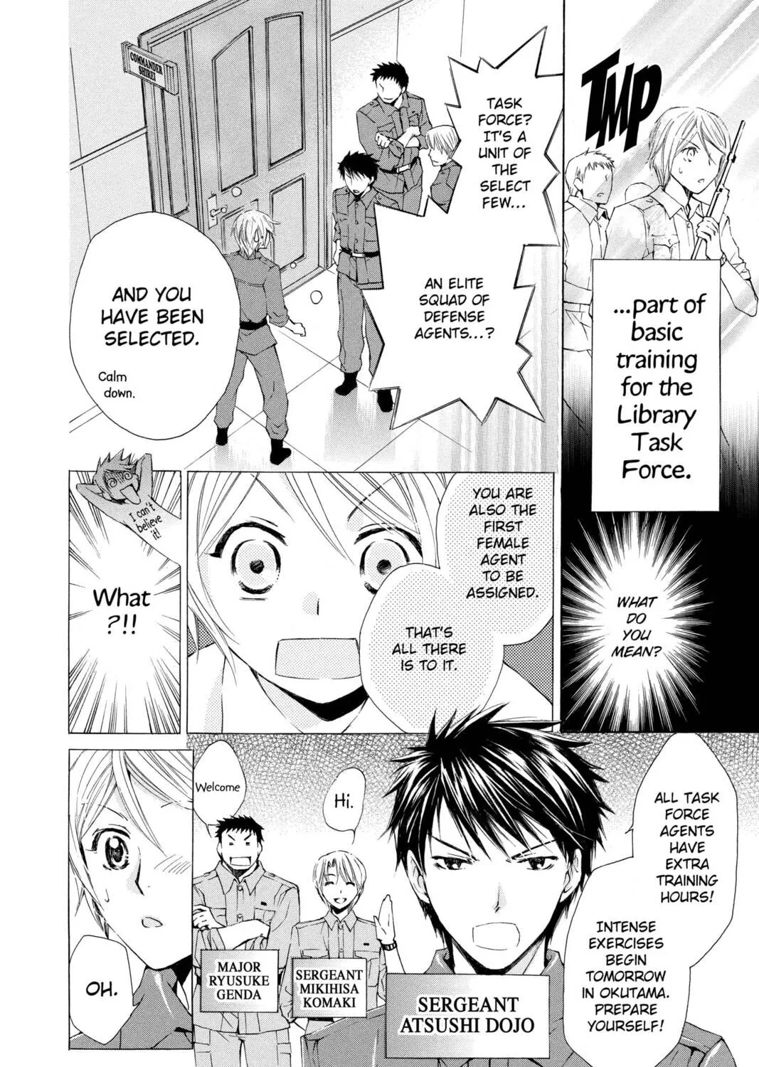 Read Library Wars: Love & War chapter 3 image 6 on Lezhin