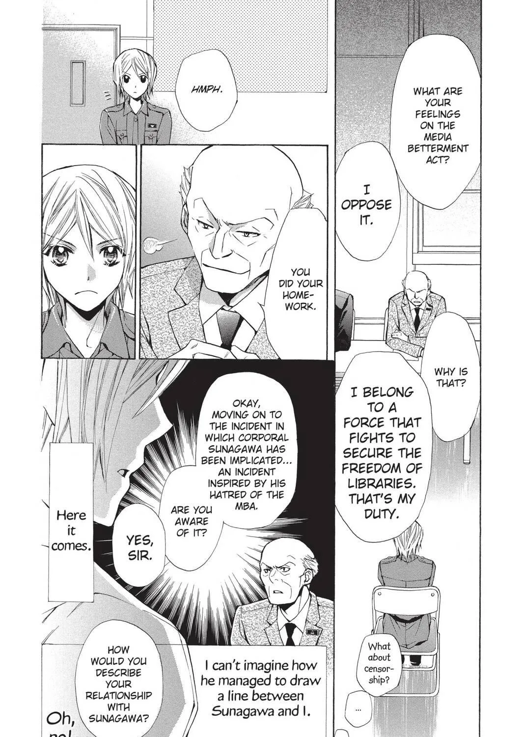 Read Library Wars: Love & War chapter 32 image 40 on Lezhin