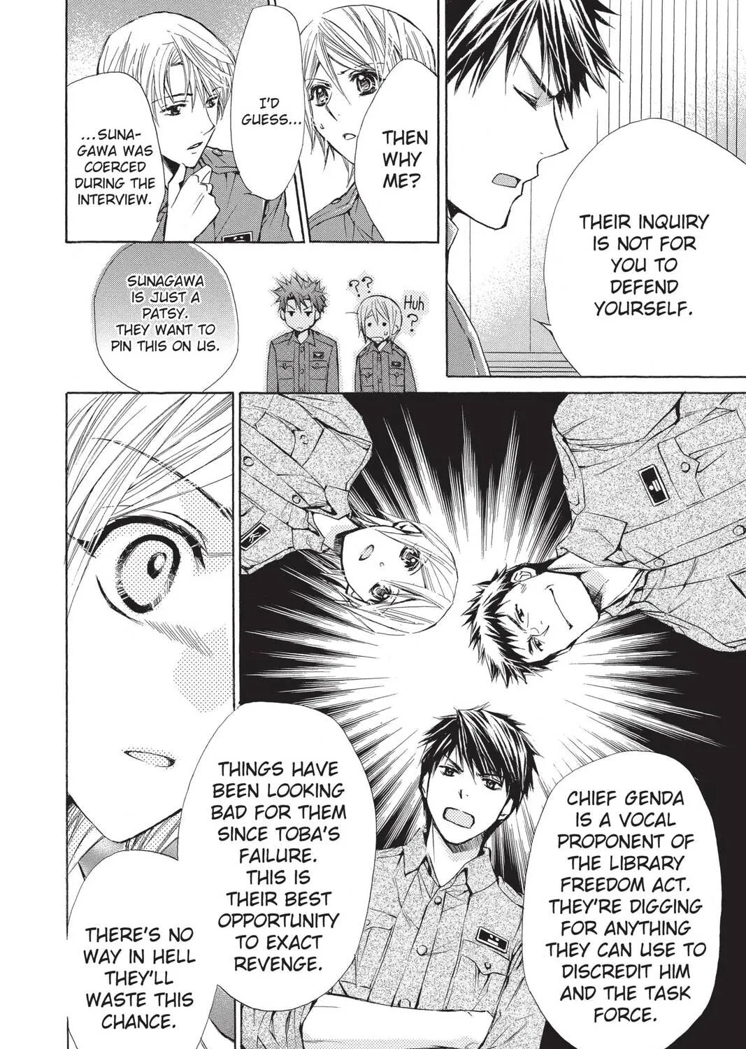 Read Library Wars: Love & War chapter 32 image 6 on Lezhin