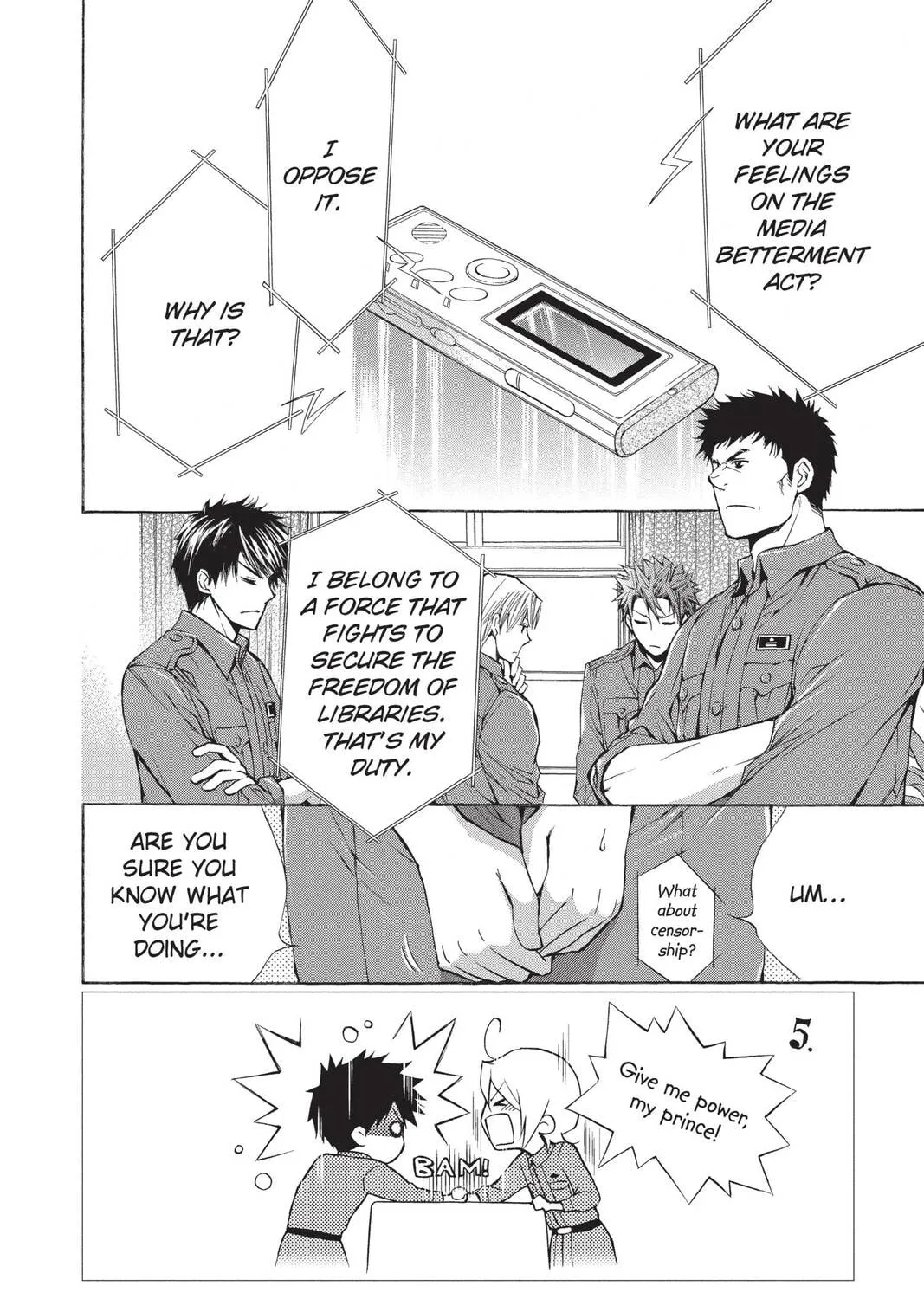 Read Library Wars: Love & War chapter 33 image 2 on Lezhin