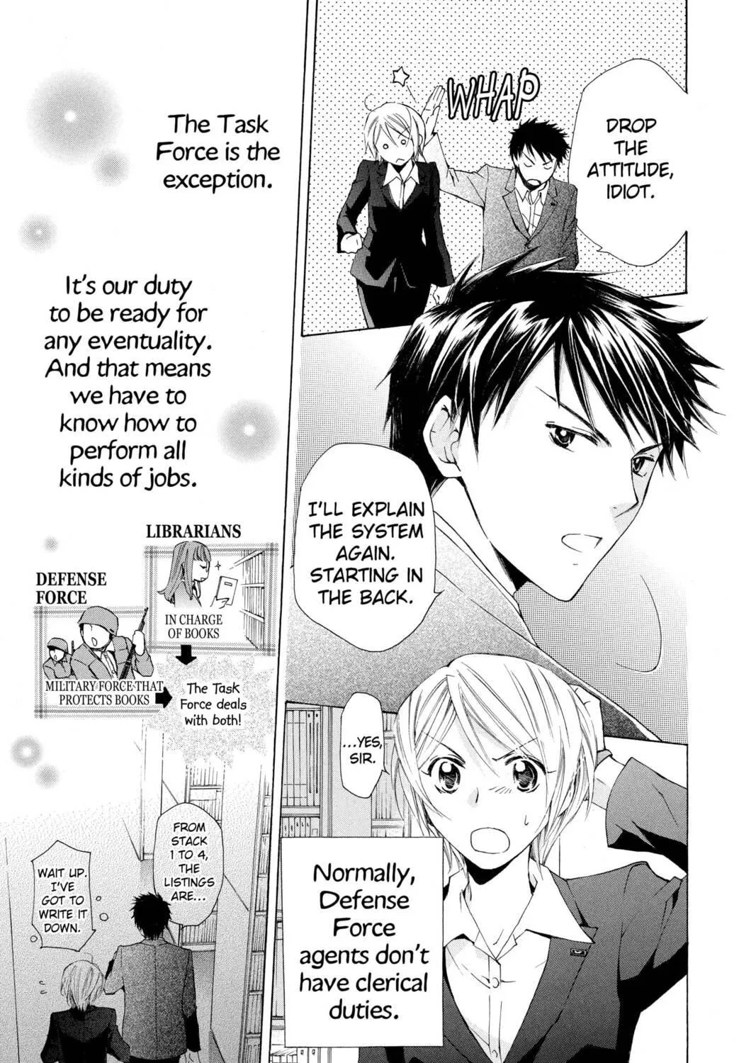Read Library Wars: Love & War chapter 4 image 8 on Lezhin