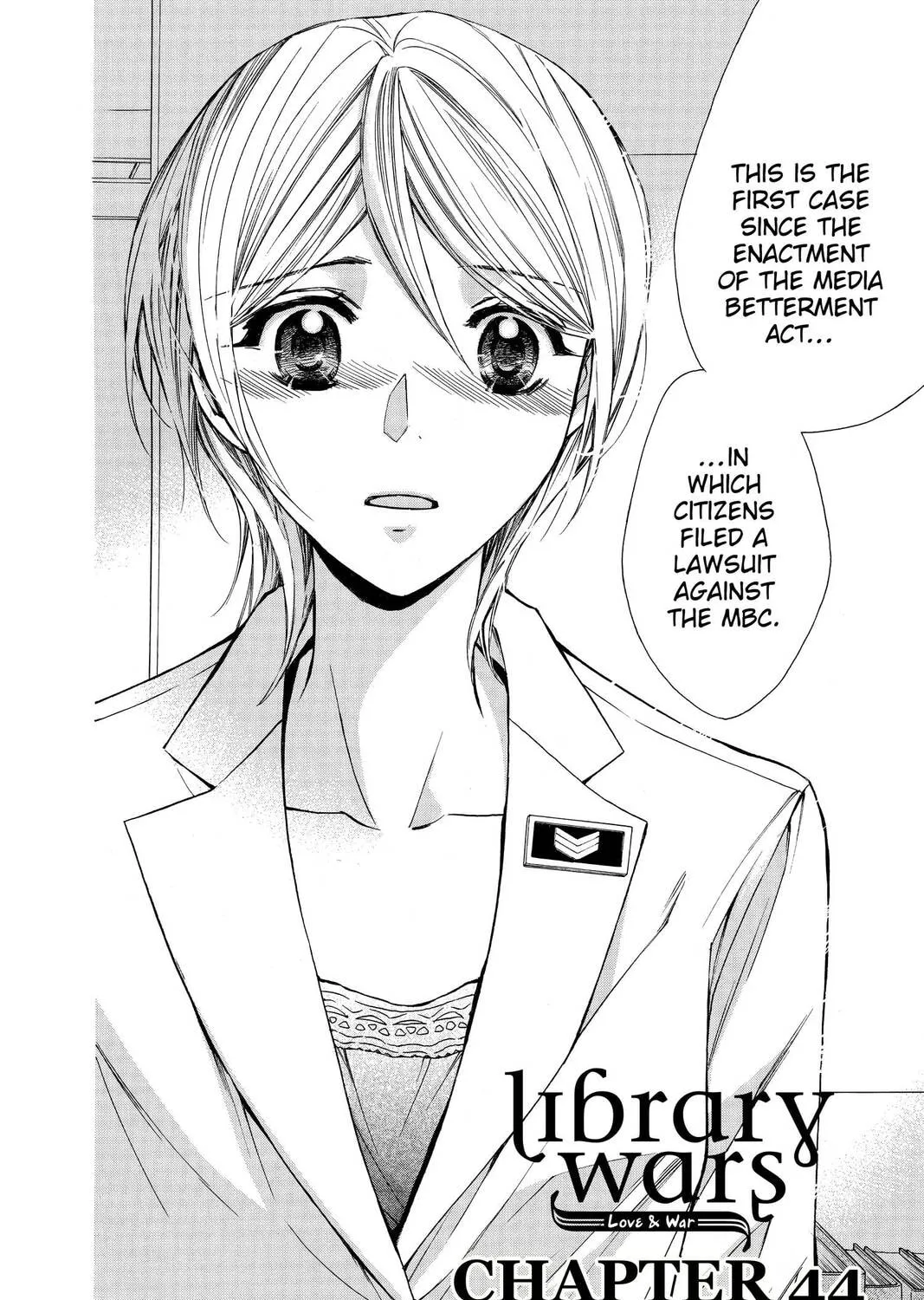 Read Library Wars: Love & War chapter 44 image 2 on Lezhin