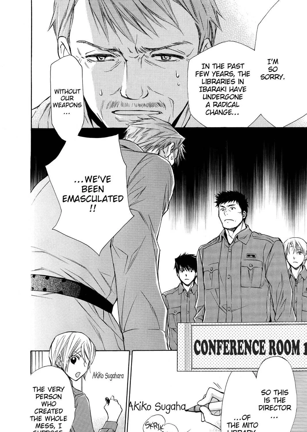 Read Library Wars: Love & War chapter 46 image 14 on Lezhin