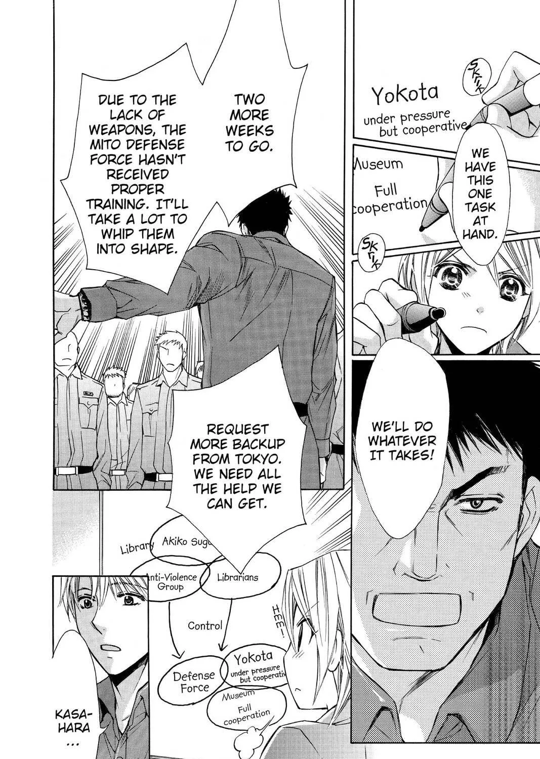 Read Library Wars: Love & War chapter 46 image 22 on Lezhin