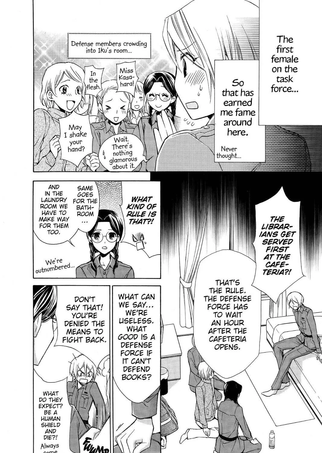 Read Library Wars: Love & War chapter 46 image 34 on Lezhin