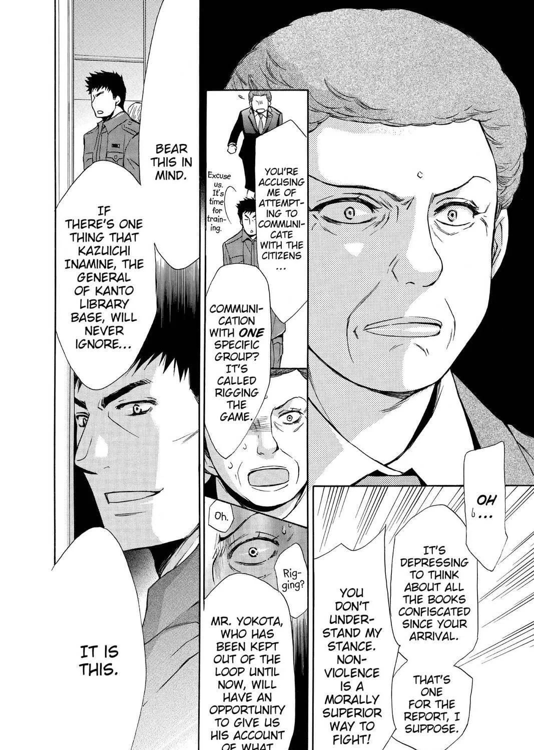 Read Library Wars: Love & War chapter 46 image 46 on Lezhin