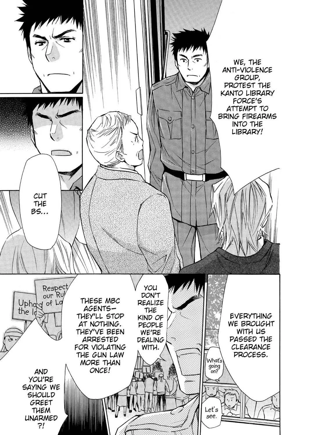 Read Library Wars: Love & War chapter 46 image 8 on Lezhin