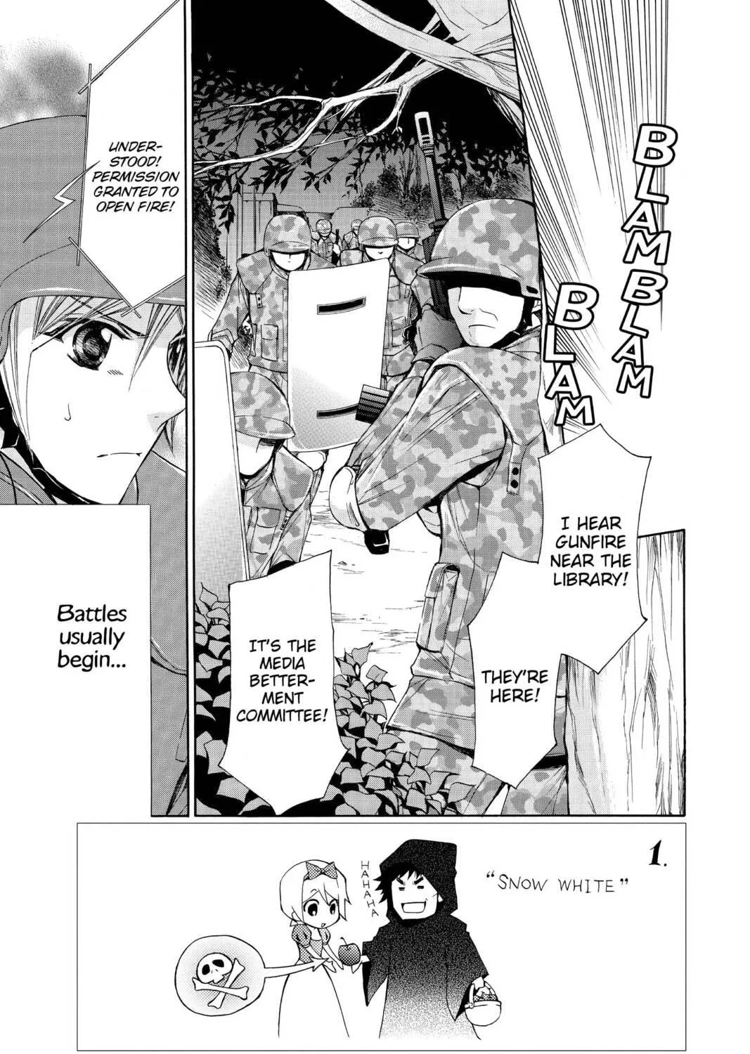 Read Library Wars: Love & War chapter 49 image 4 on Lezhin