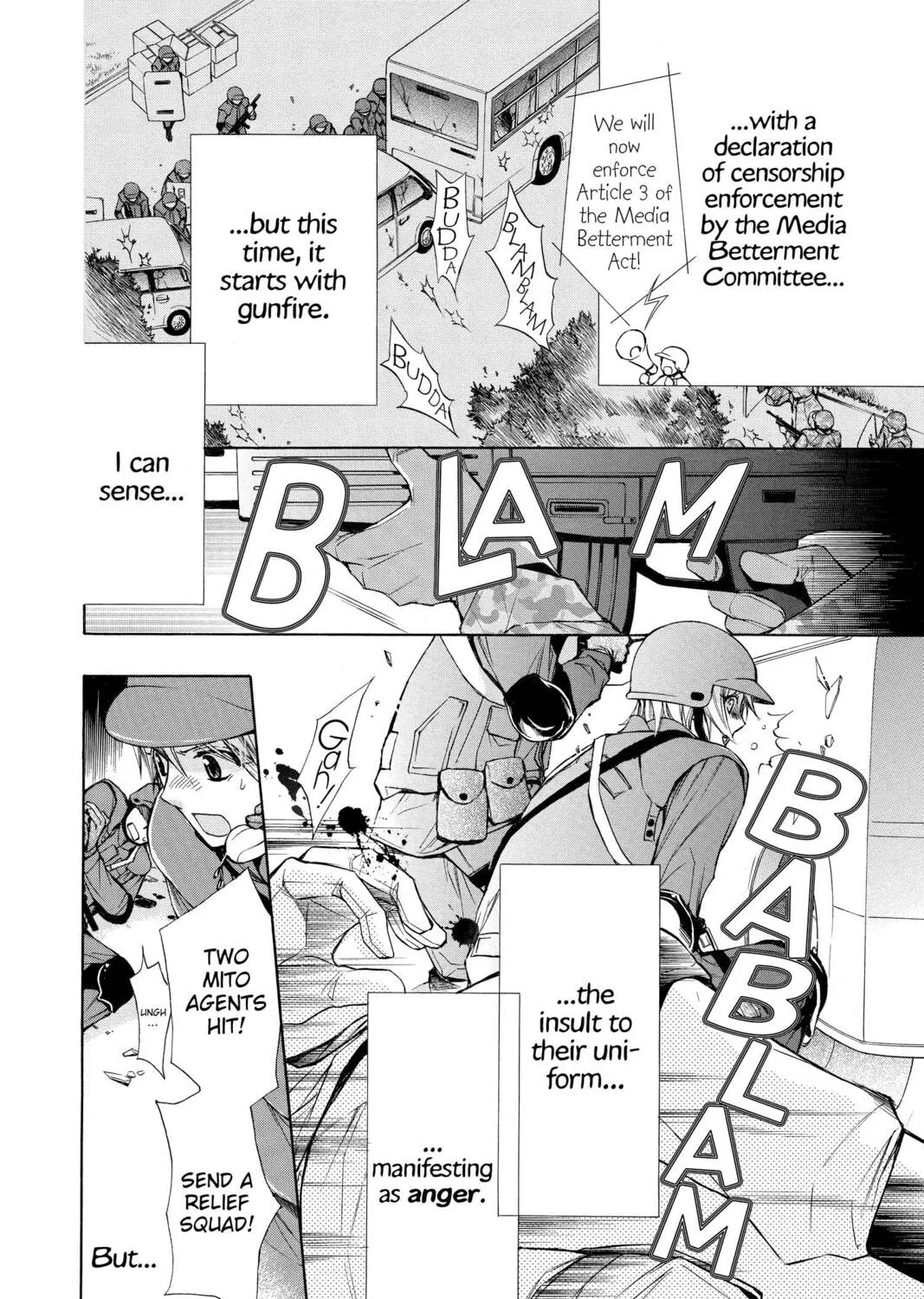 Read Library Wars: Love & War chapter 49 image 6 on Lezhin