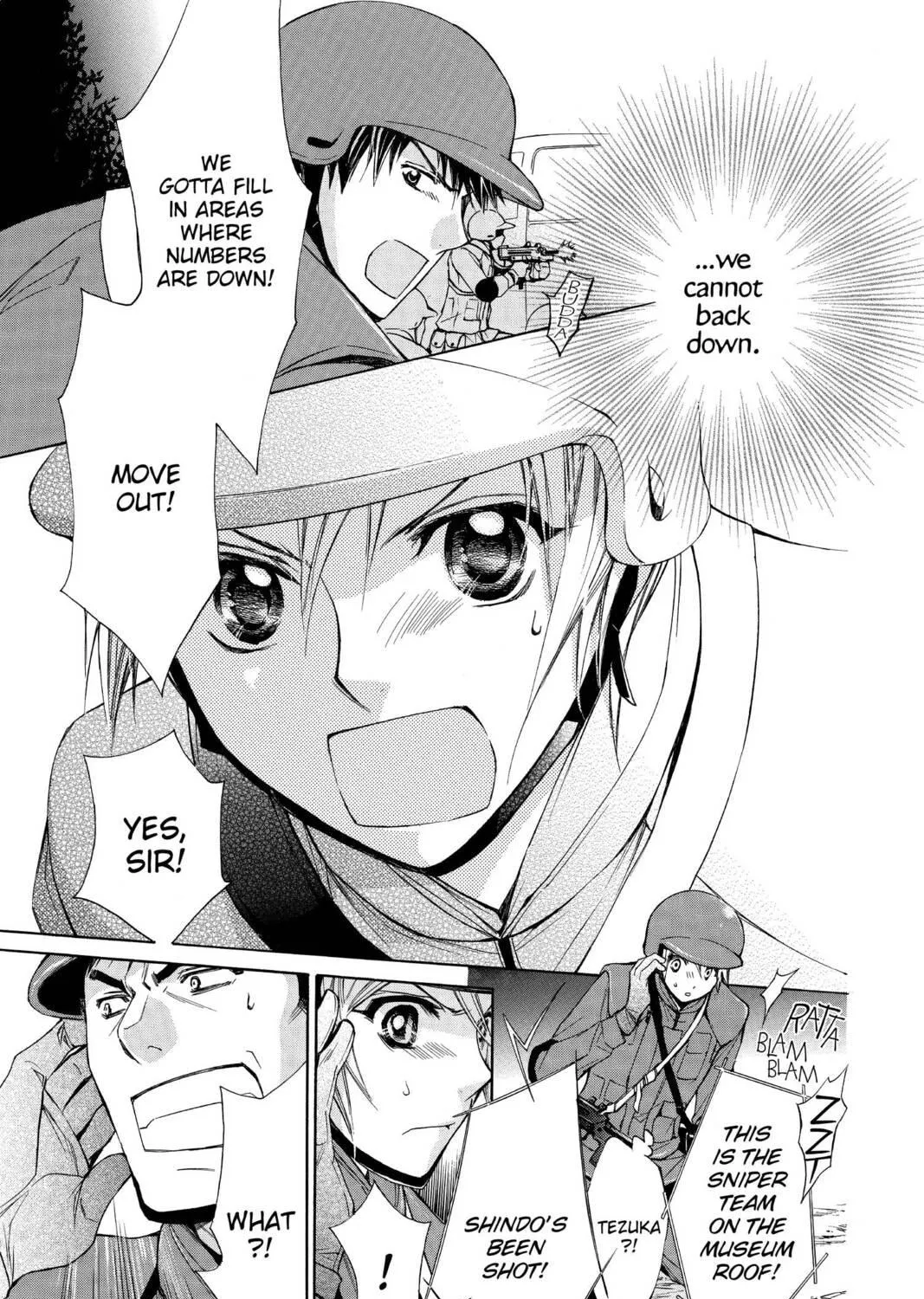 Read Library Wars: Love & War chapter 49 image 8 on Lezhin